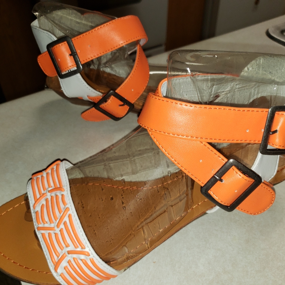 Orange Sandal